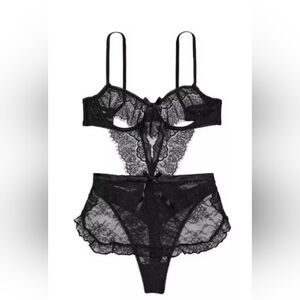 Victorias Secret The Dreamer Teddy  Color: Black  Size: M SEXXXXXY